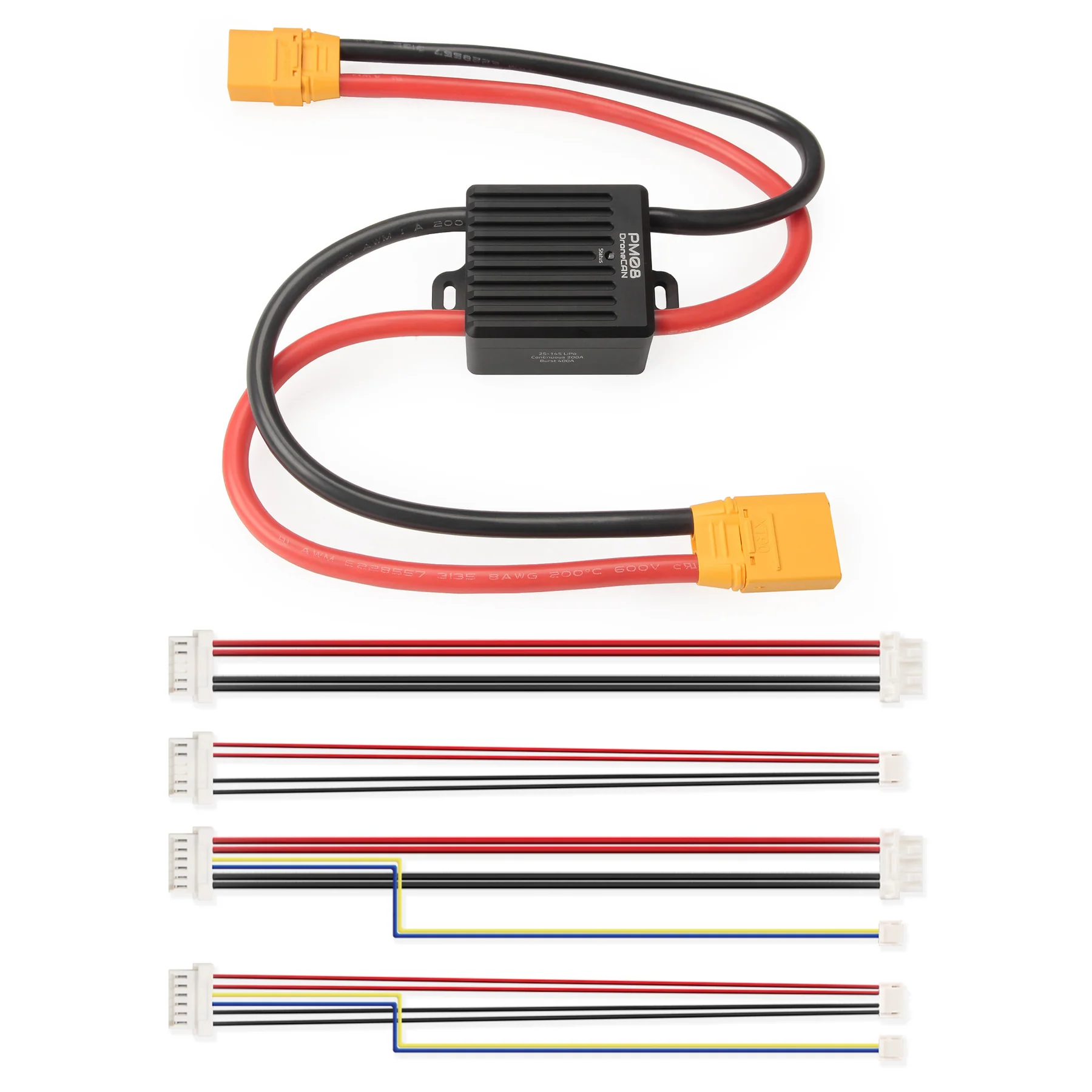 HOLYBRO PM08-CAN Powermodul 200A (14S)